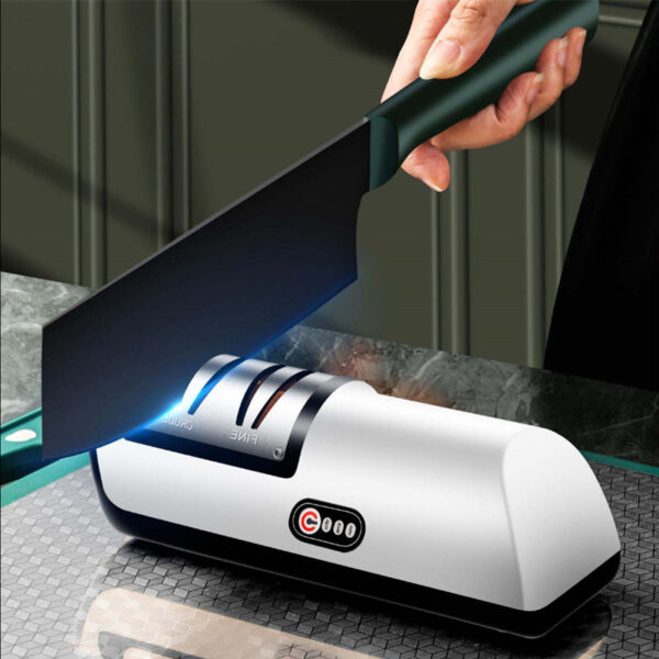 USB Rechargeable Automatic Electric Knife Sharpener - Image 7