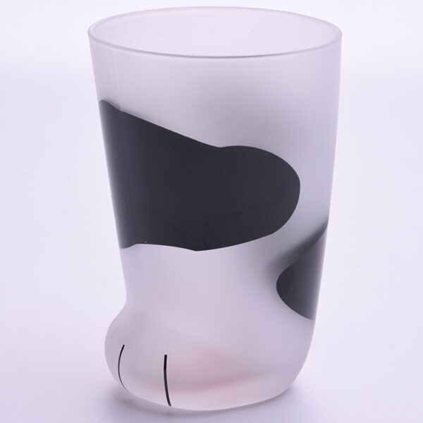 Creative Cute Cat Paws Glass Tiger Paws Mug Office Coffee Mug Tumbler Personality Breakfast Milk Porcelain Cup Gift - Image 7