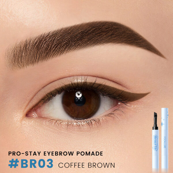 2 In1 3D Waterproof Long-lasting Eyebrow Gel Cream - Image 4