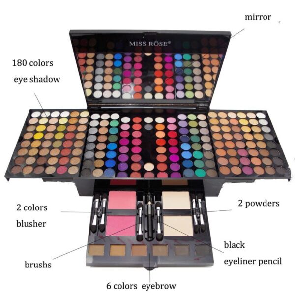 180 Colours Eyes Shadow Blush Set - Image 2