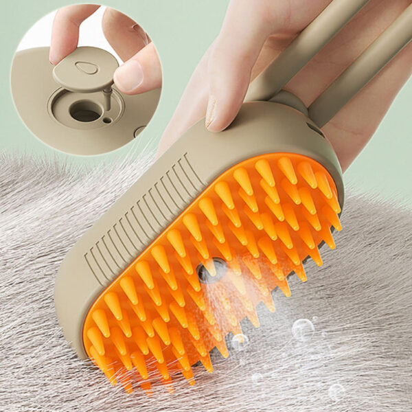 3 In1Electric Steam Spray For Pet Hair Brush - Image 7