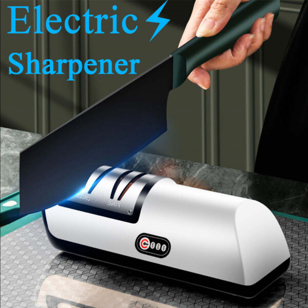 USB Rechargeable Automatic Electric Knife Sharpener