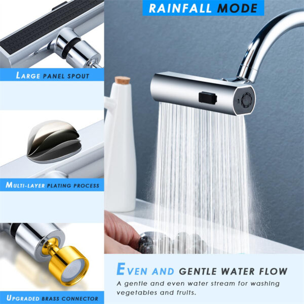 3 In1 Water Nozzle Kitchen Faucet - Image 10