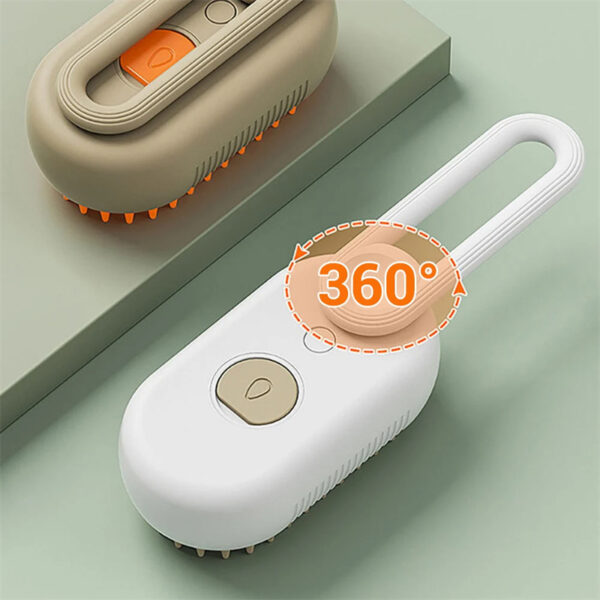 3 In1Electric Steam Spray For Pet Hair Brush - Image 9