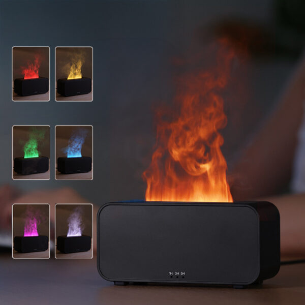 Household Flame Simulation Aroma Diffuser